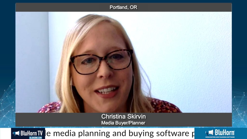 “Media Champions” with Christina Skirvin, Media Buyer/Planner