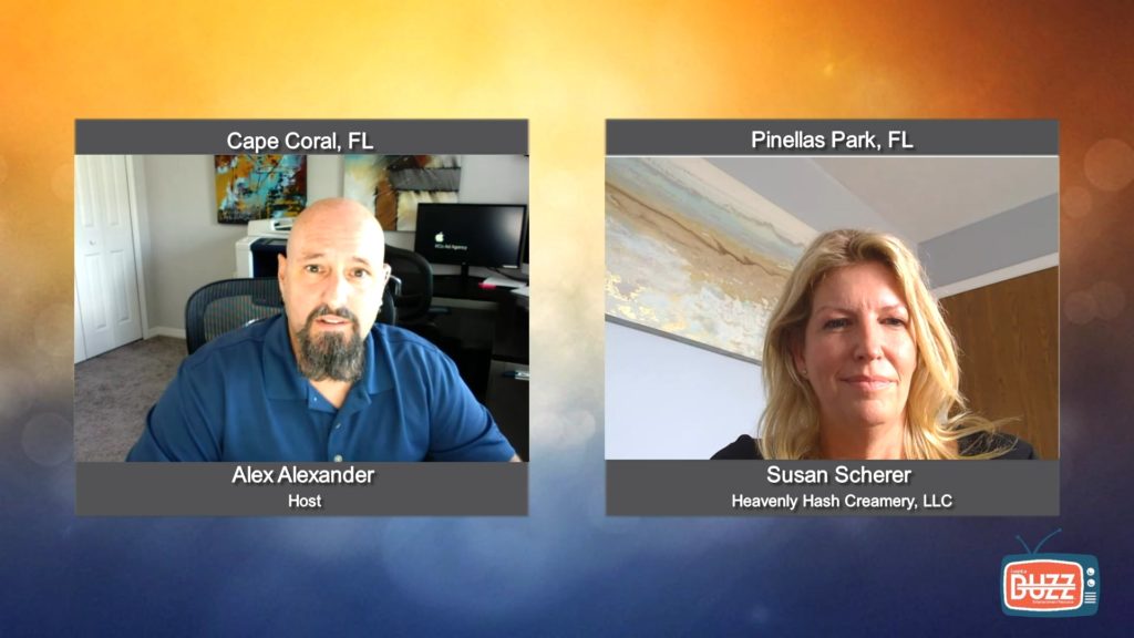 “Buzz On Veterans” with Susan Scherer from Heavenly Hash Creamery, LLC