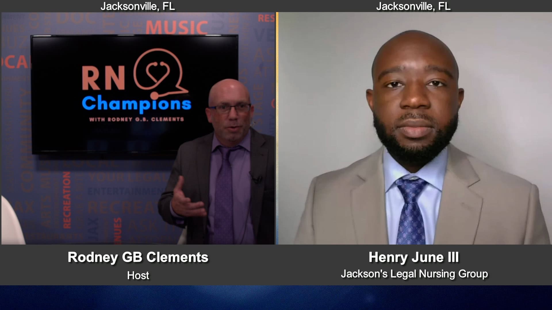 “RN Champions” with Henry June III of Jackson’s Legal Nursing Group