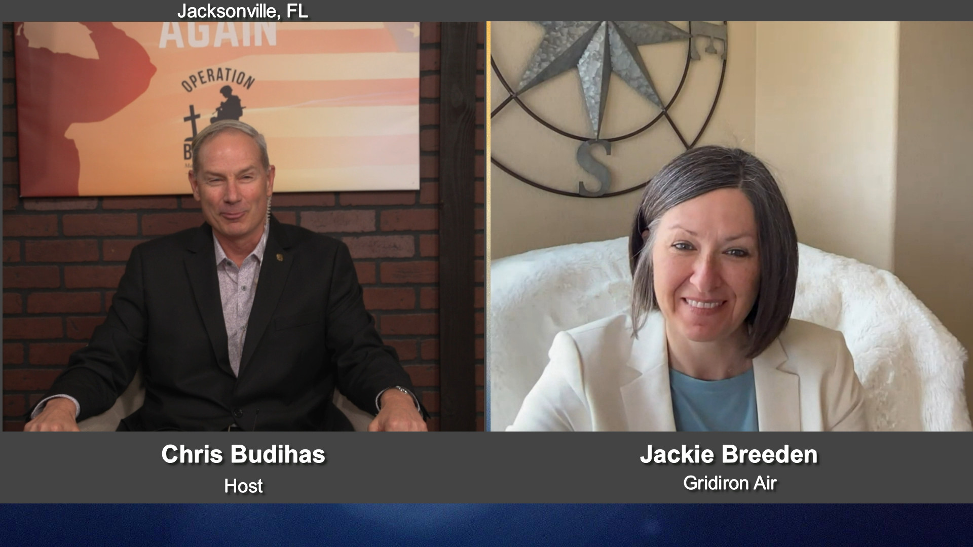 “5 Minute Salute” with Jackie Breeden of Gridiron Air
