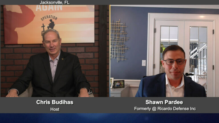 “5 Minute Salute” with Shawn Pardee, Formerly of Ricardo Defense, Inc.