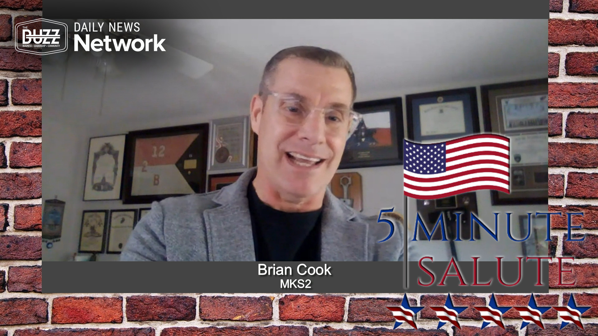 “5 Minute Salute” with Brian Cook of MKS2