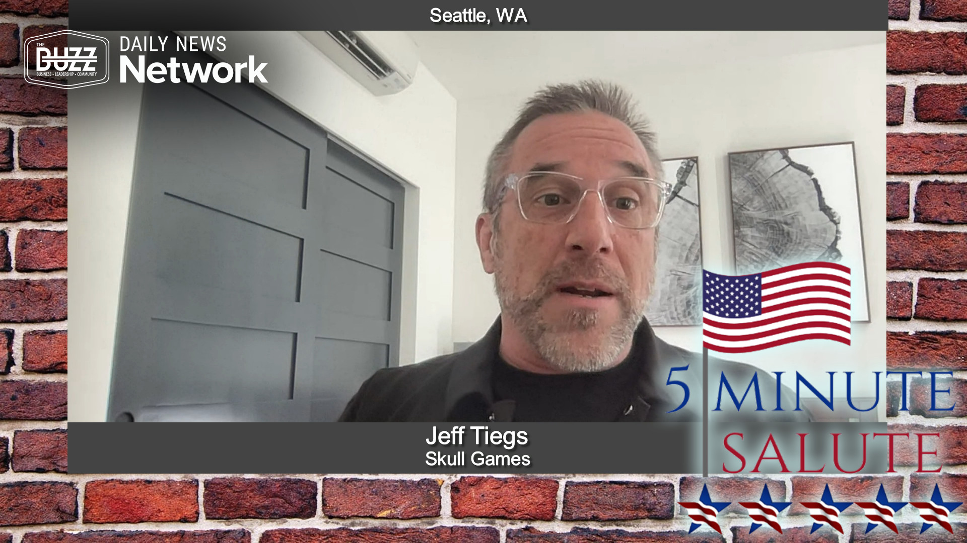 “5 Minute Salute” with Jeff Tiegs of Skull Games