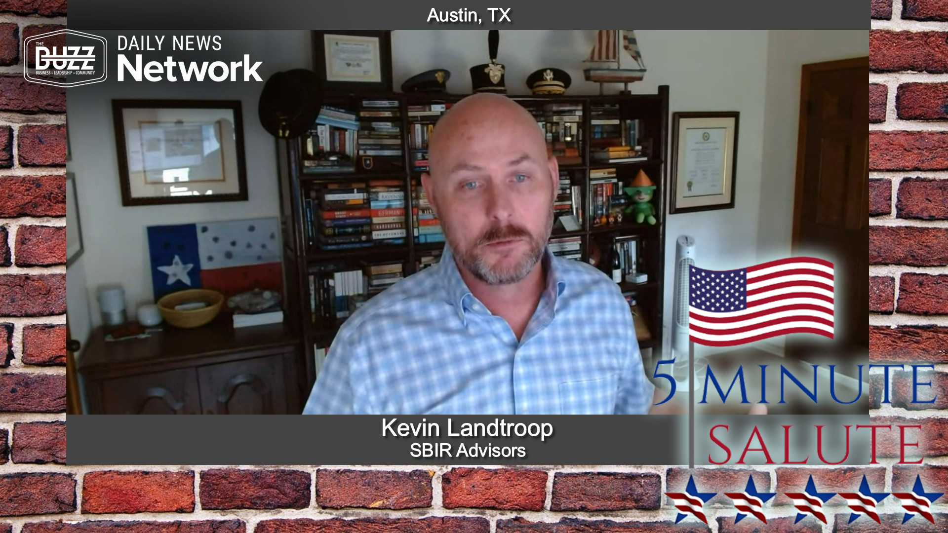 “5 Minute Salute” with Kevin Landtroop of SBIR Advisors