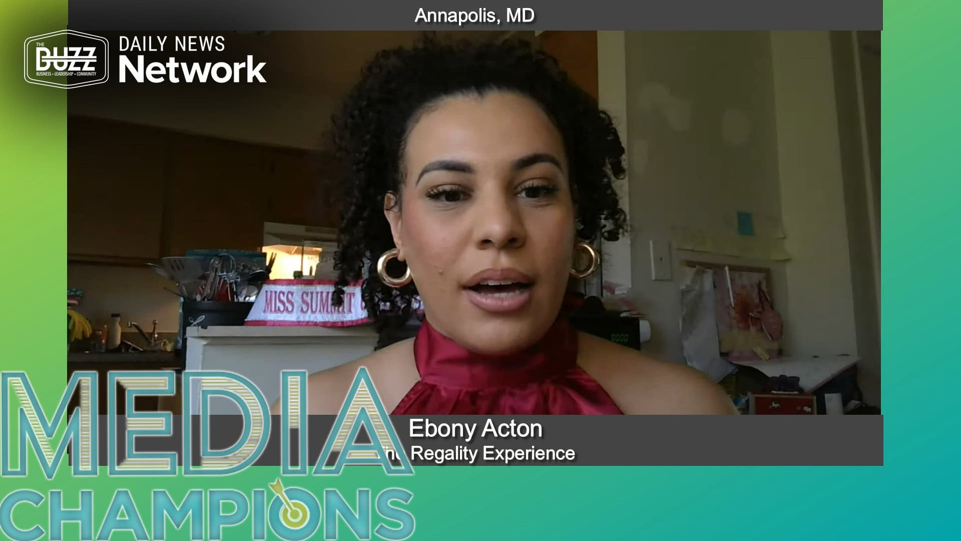 Media Champions with Ebony Acton of The Regality Experience