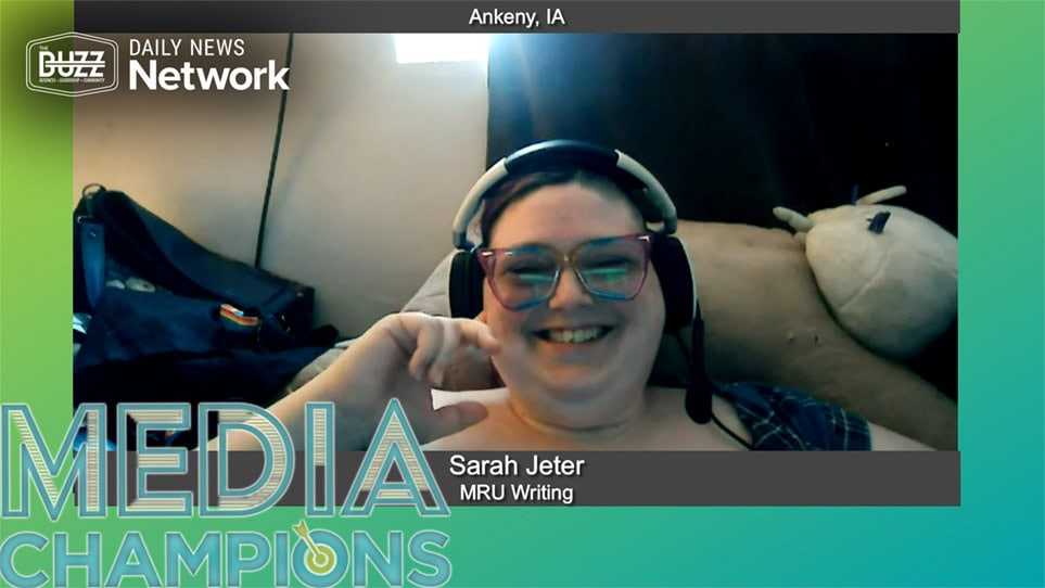 Media Champions with Sarah Jeter of MRU Writing